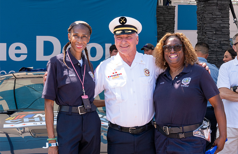 Blue Cross and Blue Shield of Illinois honors Hometown Heroes during NASCAR Chicago Street Race Weekend