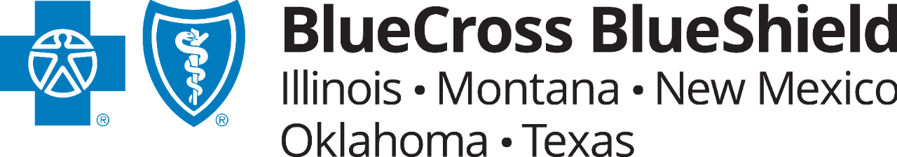 Blue Cross and Blue Shield Logo including all five states